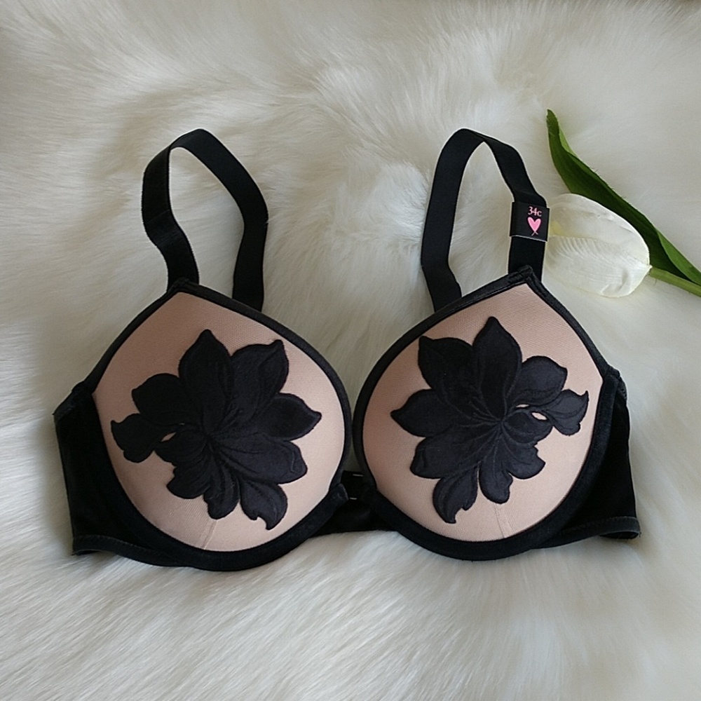 Size 34Cā¤ļø VICTORIA'S SECRET PUSH-UP BRA - Picture 1 of 6